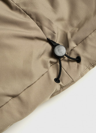 Утеплённая куртка с капюшоном