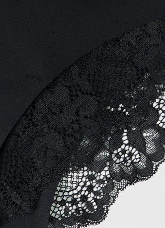 Классические брифы с кружевом сзади, 2 шт.