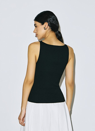 Майка в рубчик