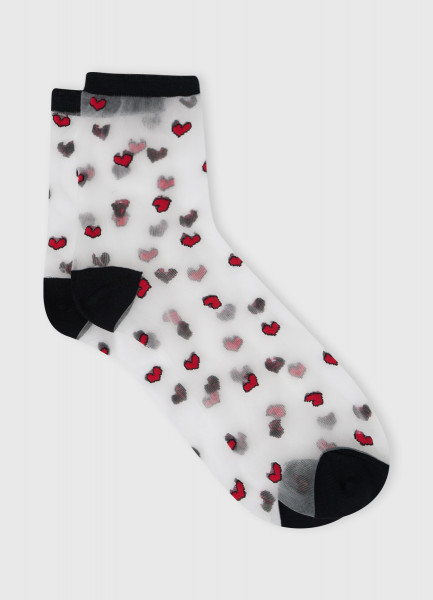 Прозрачные носки с рисунком, Черный летние ультра тонкие прозрачные шелковые прозрачные носки с рюшами и рисунком таби яркие японские женские носки с пальцами