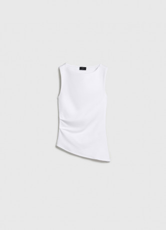 Асимметричный топ без рукавов