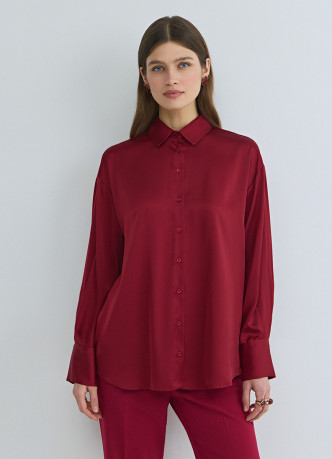 Блузка из сатина