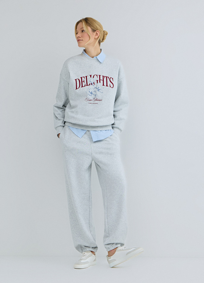 Джоггеры из мягкого трикотажа