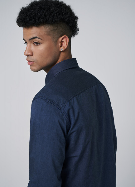 Рубашка из хлопка Oxford 31058420299 Синий, размер 58, 60,44, 46,54, 56,48, фото 6