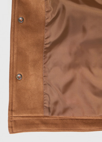 Куртка из искусственной замши с бахромой для девочек