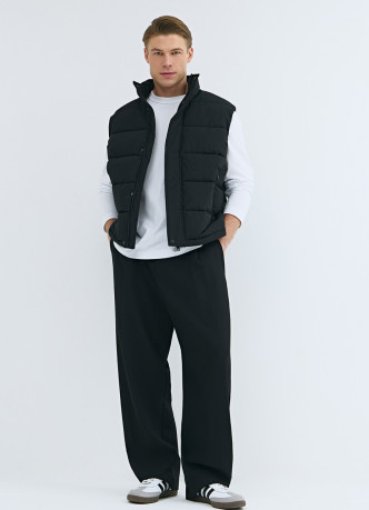 Утеплённый стёганый жилет