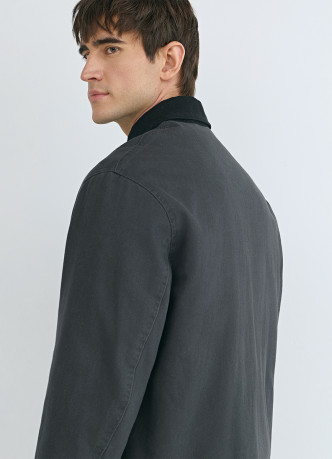 Утеплённая куртка из канваса