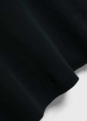 Вязаное поло с коротким рукавом