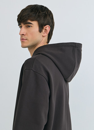 Толстовка на молнии с капюшоном