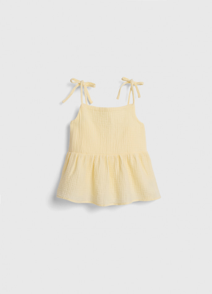 Топ из муслина для девочек