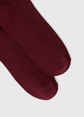 Носки в рубчик