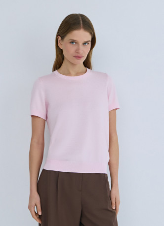 Джемпер с коротким рукавом