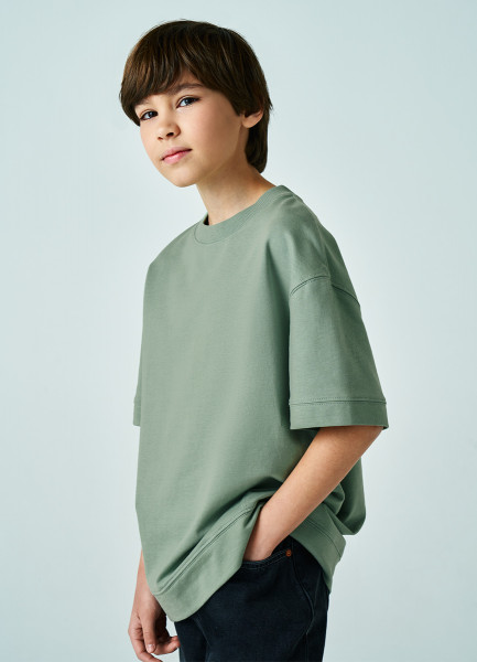 Футболка для мальчиков, Зеленый футболка для мальчиков termit зеленый