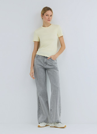 Футболка в рубчик