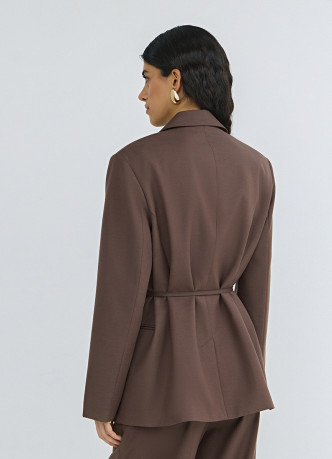 Жакет с поясом