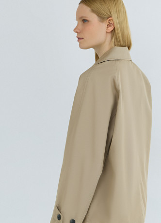 Укороченная куртка-тренч