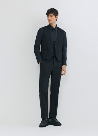 Брюки из структурной ткани