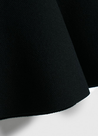 Топ на бретелях с баской