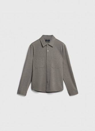 Рубашка из плотного трикотажа