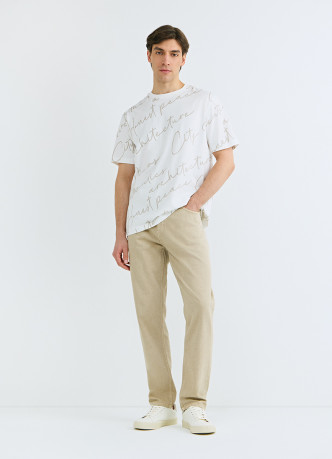 Футболка с принтом