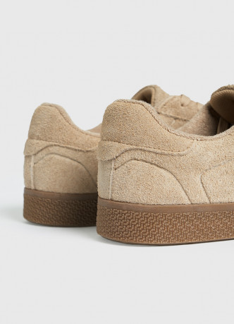 Кеды из натуральной замши