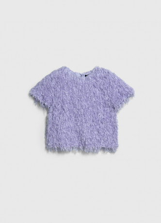 Фактурная блузка для девочек