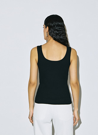 Базовая майка в рубчик