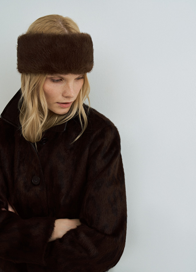 Повязка из искусственного меха