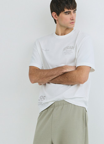 Футболка с принтом