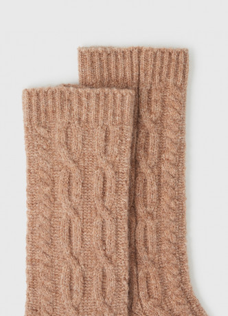 Тёплые носки с узором