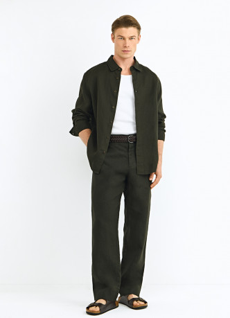 Рубашка изо льна