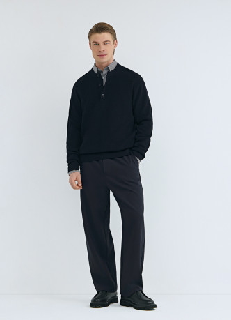 Джемпер из текстурной пряжи