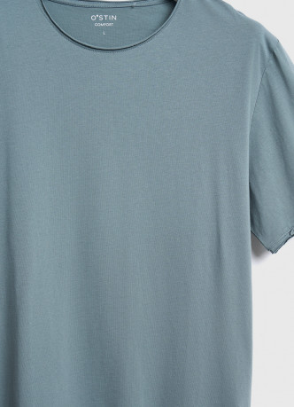 Футболка с необработанным краем