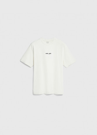 Футболка с принтом и вышивкой