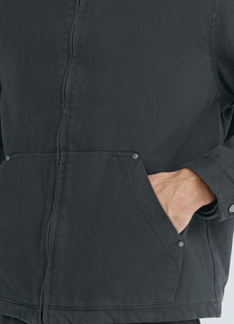 Утеплённая куртка из канваса