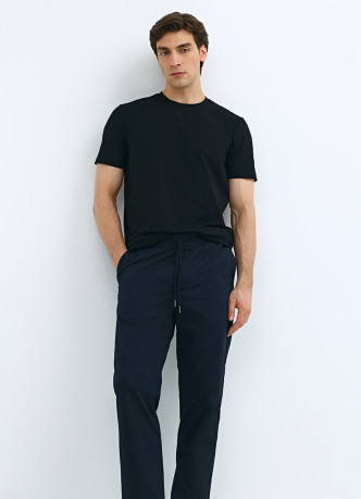 Брюки с эластичным поясом