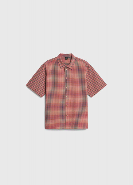 Рубашка из жатой ткани для мальчиков Красный 1999₽