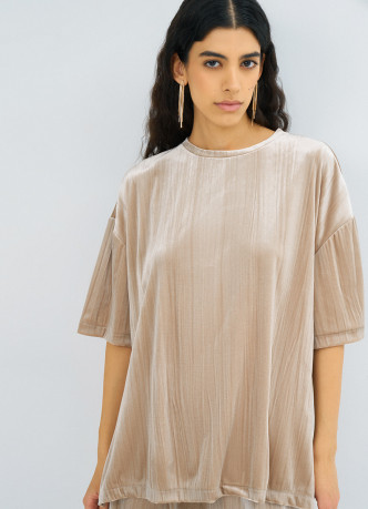 Бархатная футболка