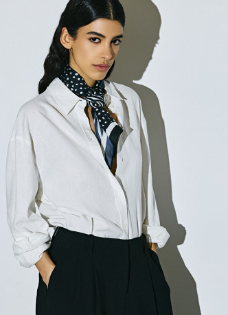 Платок с анималистичным принтом