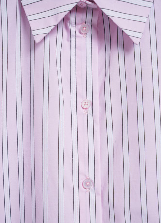 Рубашка в полоску из хлопка