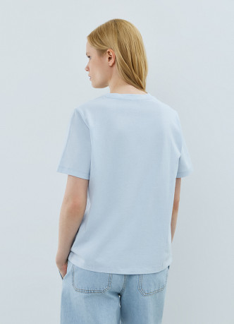 Футболка с цветочным принтом