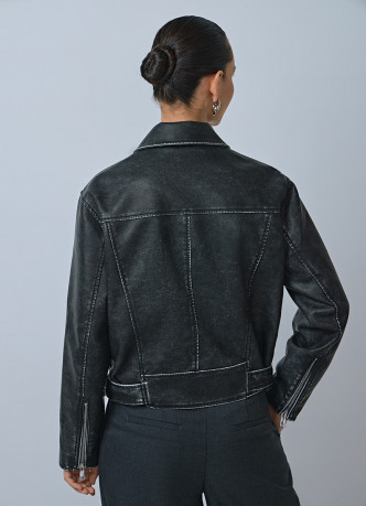 Куртка-косуха из экокожи