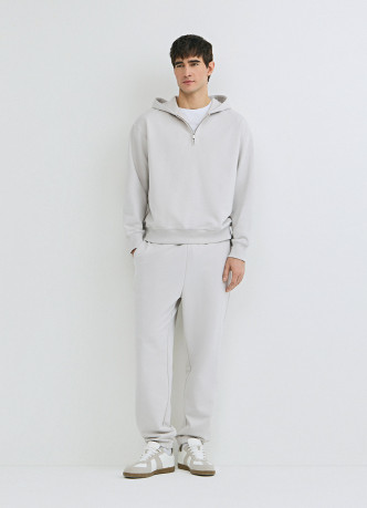 Толстовка на молнии с капюшоном