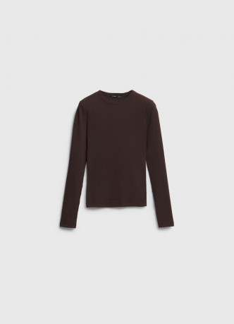 Лонгслив в рубчик