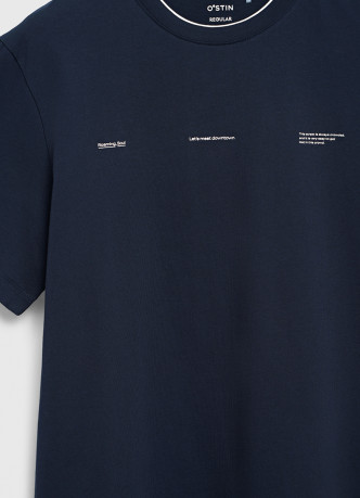 Футболка с имитацией второго слоя