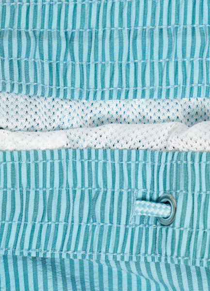 Плавательные шорты из жатой ткани, Зеленый O`Stin MP46A3O02-42, размер 54 - фото 3