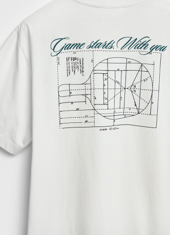 Футболка из хлопка с фотопринтом