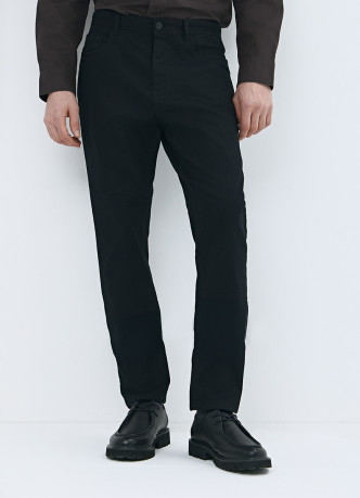 Брюки «5 карманов» Slim из твила