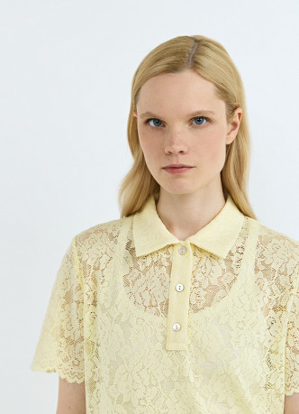 Поло из кружева