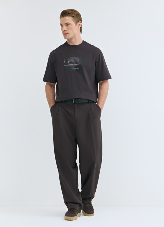 Футболка с принтом